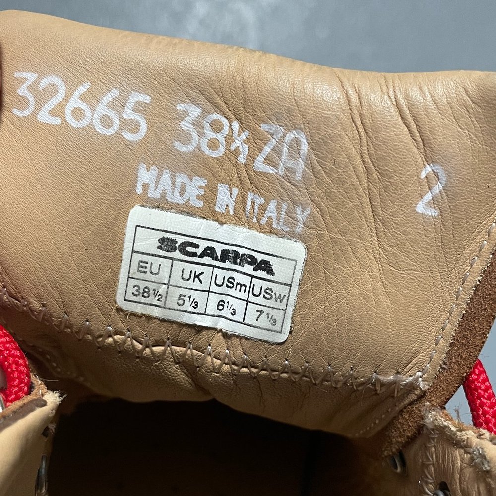 scarpa trionic boots